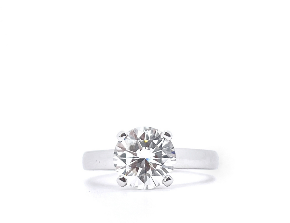 2.03CT Diamond Solitaire Ring