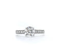 Load image into Gallery viewer, 1ct Diamond Ring with Diamonds on the Shank
