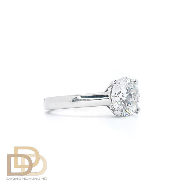 2.03 CT Diamond Solitaire Ring.