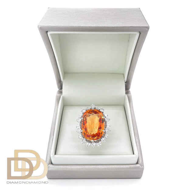 Imperial Topaz Ring