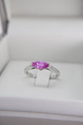 Load image into Gallery viewer, Anello con Zaffiro Rosa 0,78 ct
