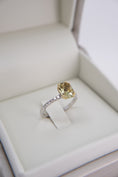 Load image into Gallery viewer, Anello con Eliodoro 1,15 ct
