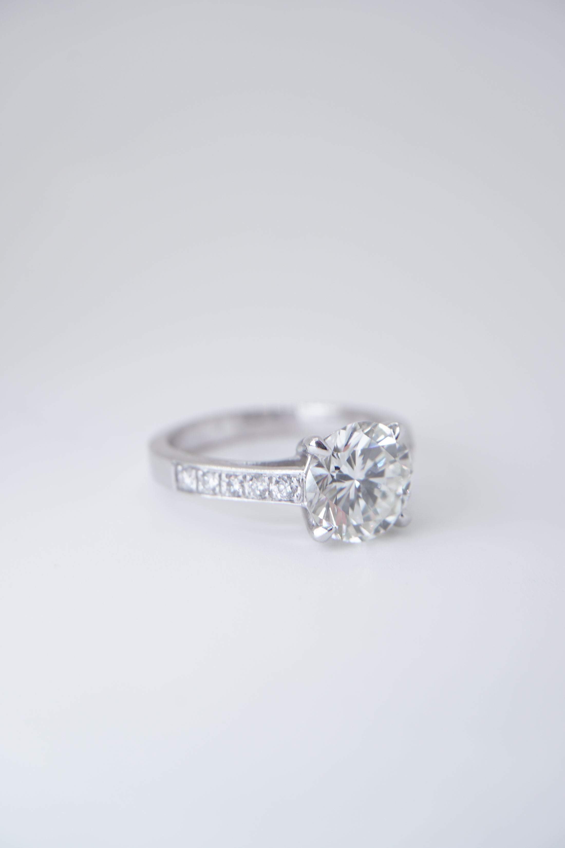 Anello solitario 2,05 ct