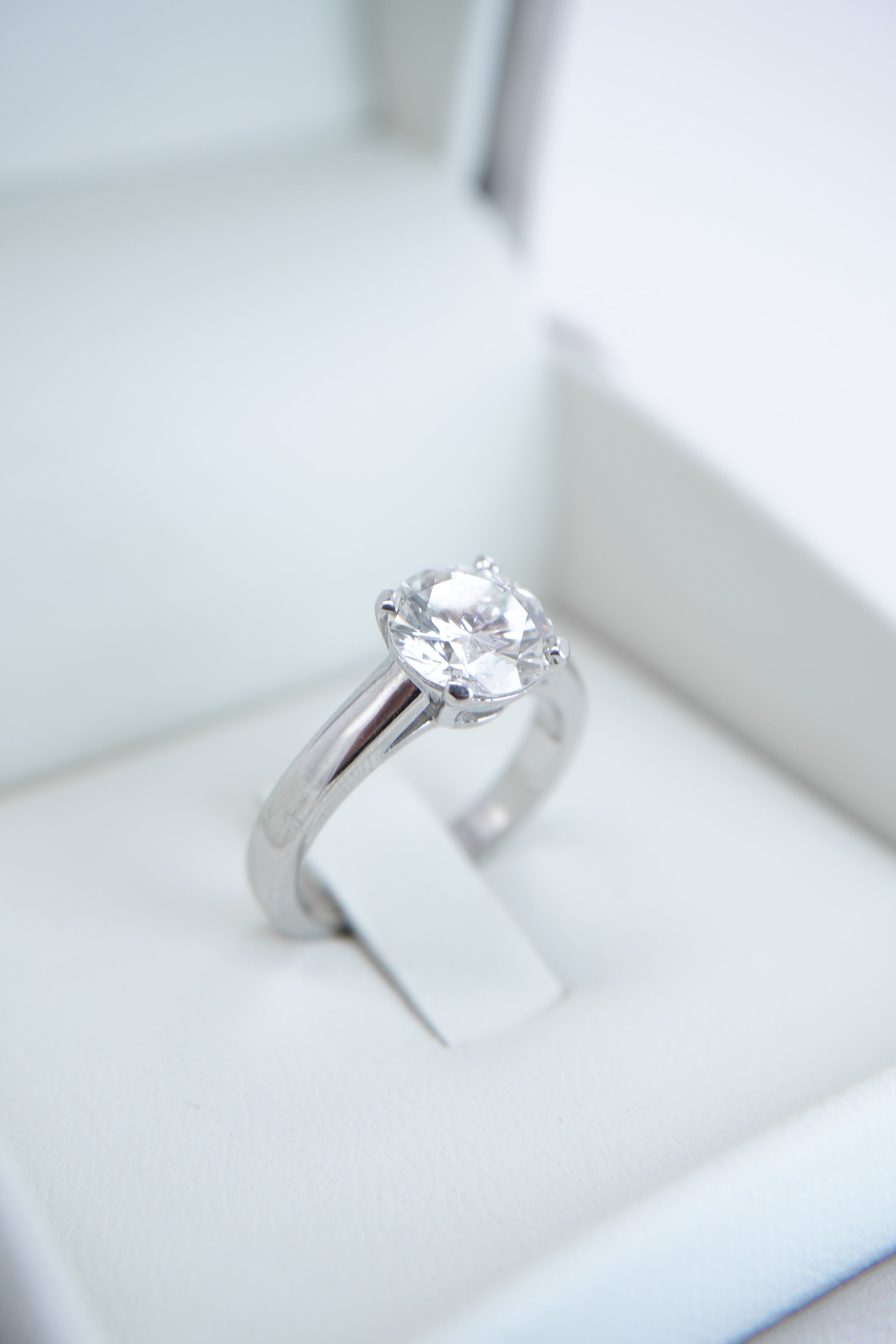 2.03CT Diamond Solitaire Ring