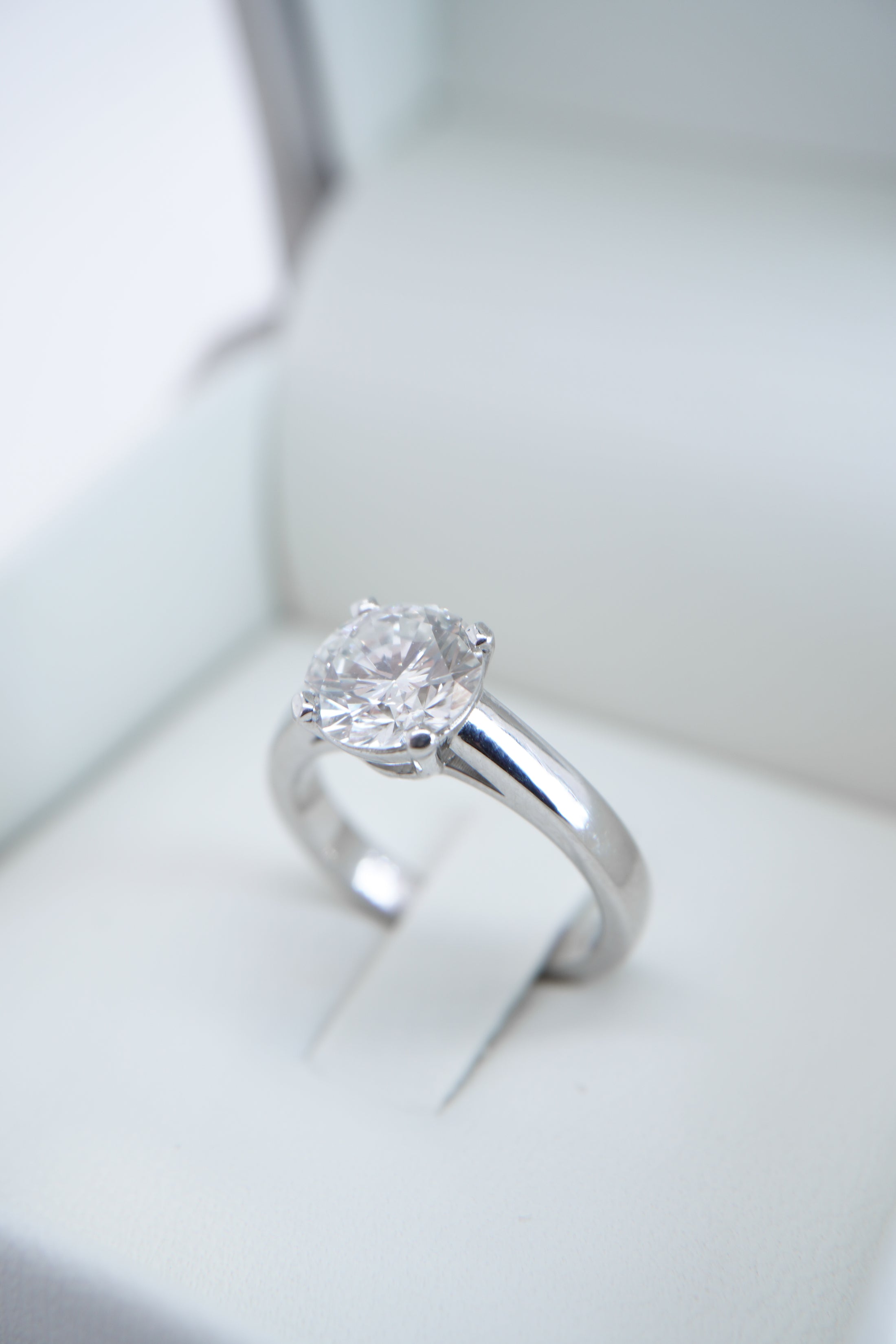 2.03CT Diamond Solitaire Ring