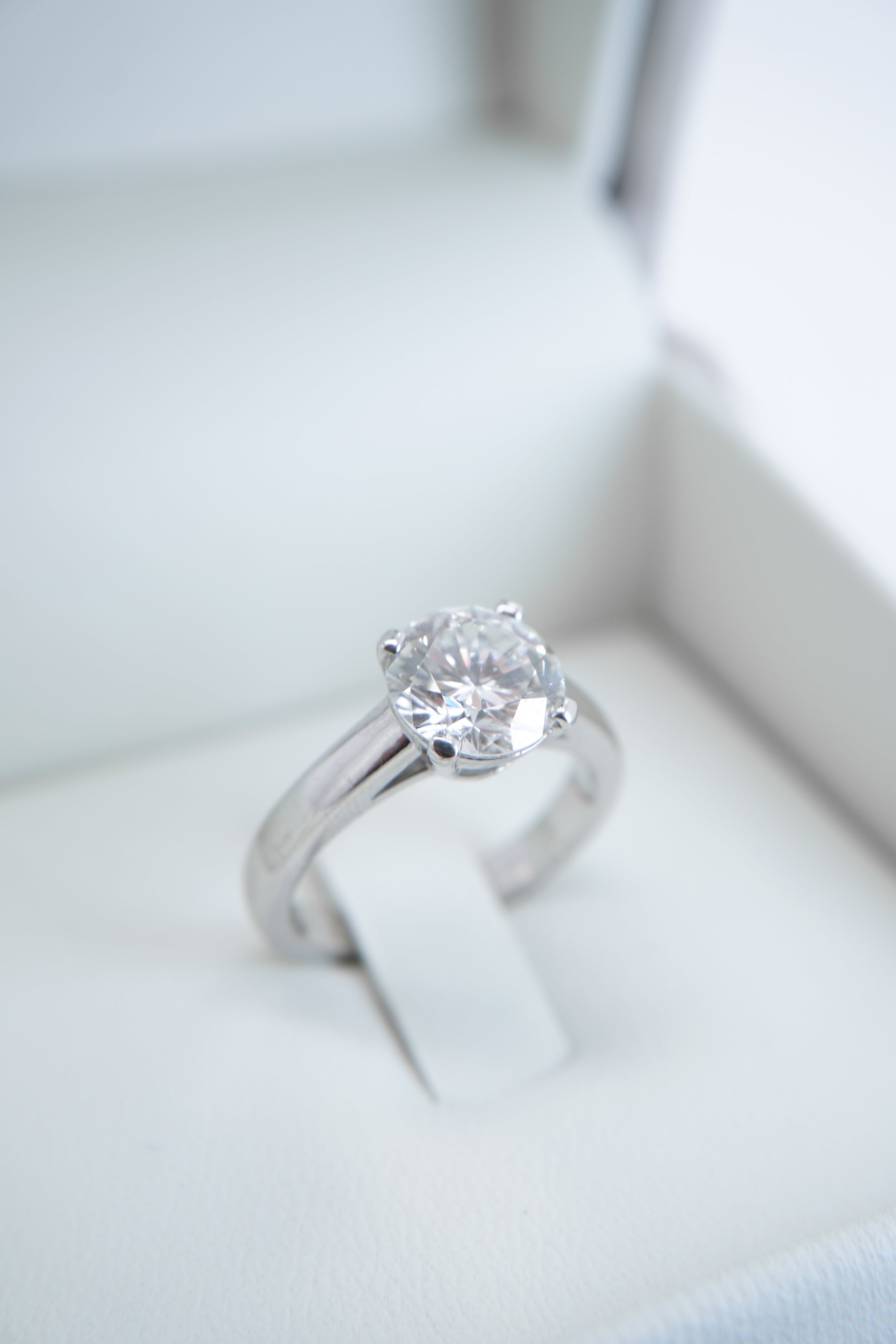 2.03CT Diamond Solitaire Ring