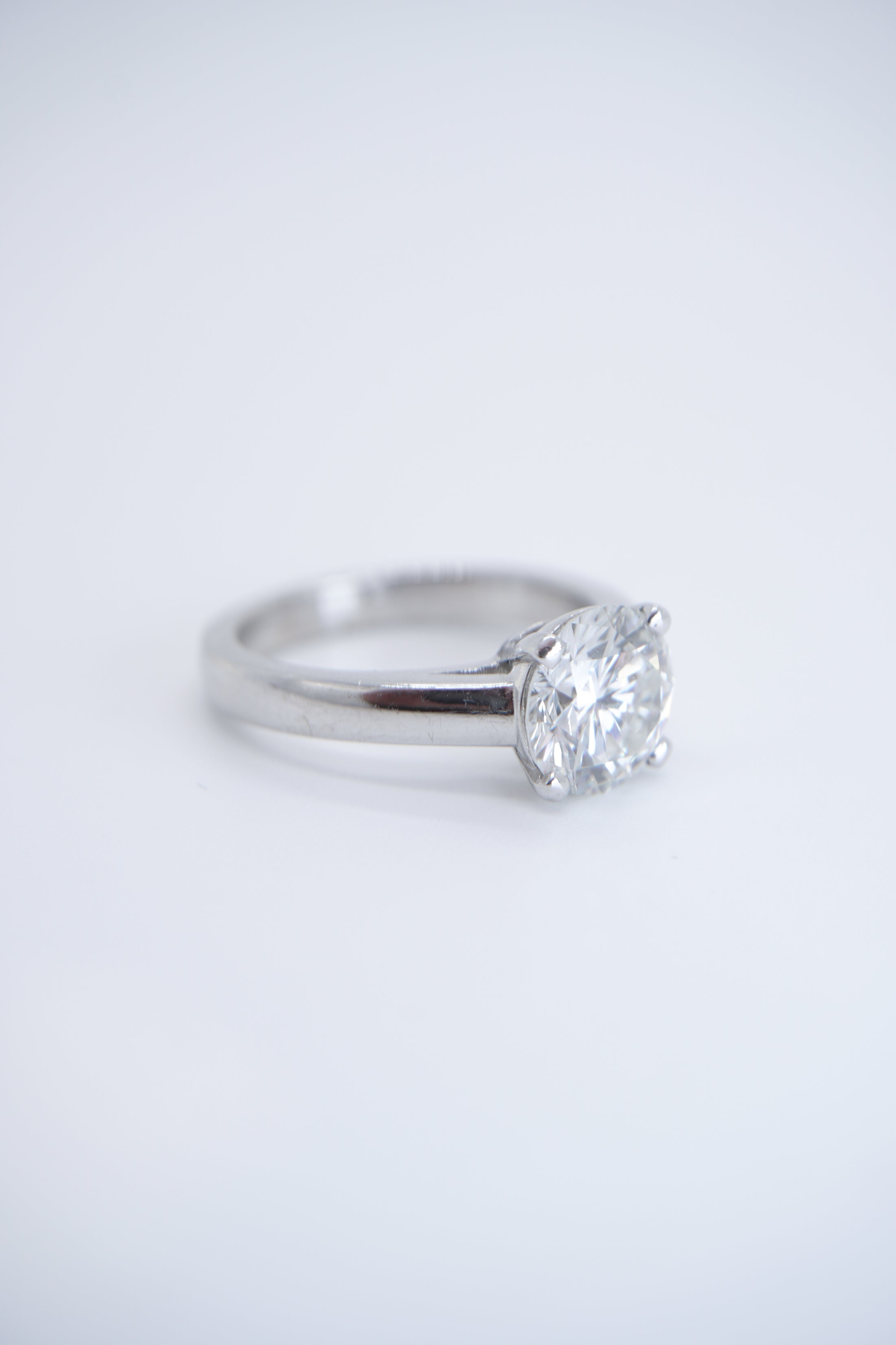 2.03CT Diamond Solitaire Ring