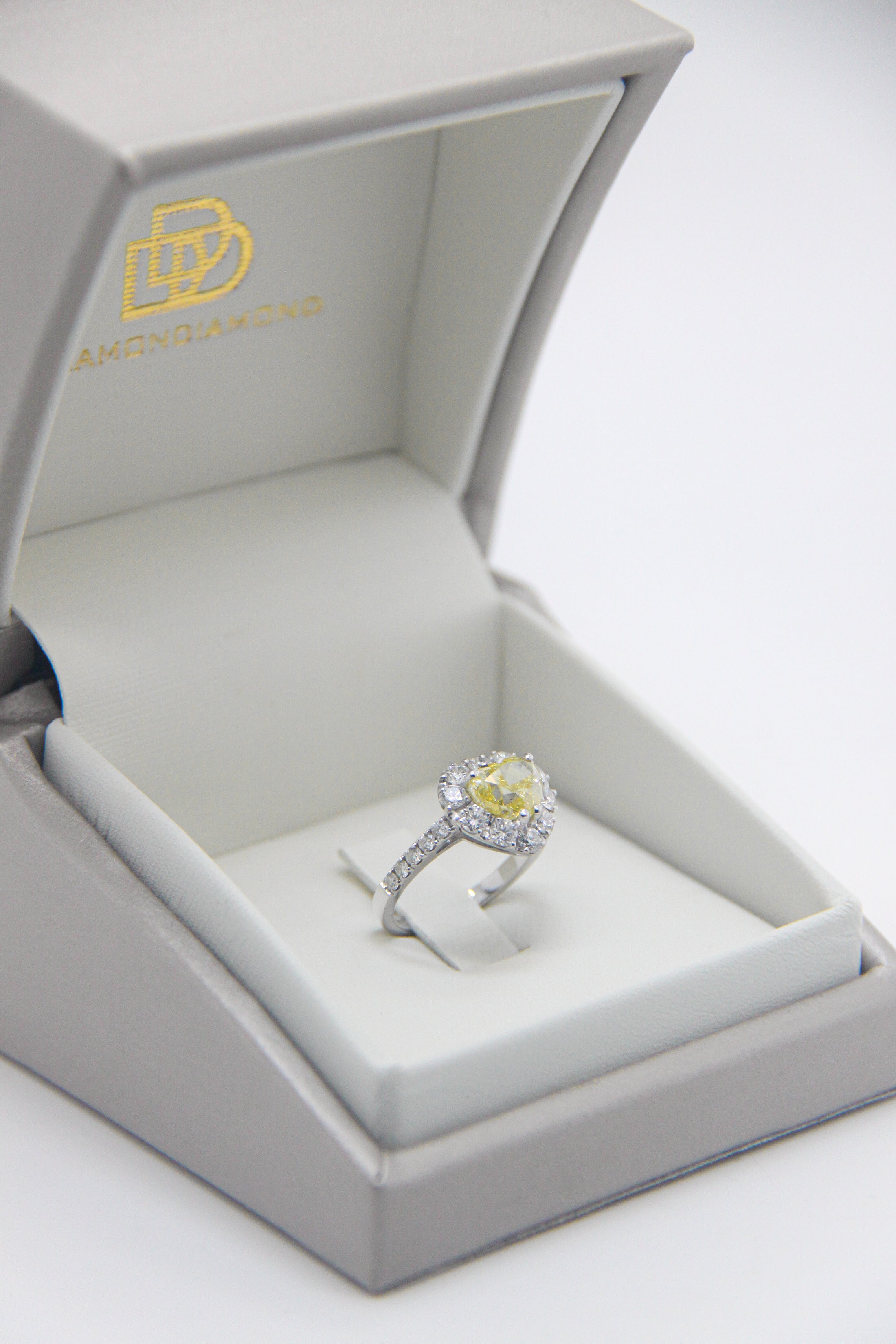 Fancy Yellow Diamond Ring