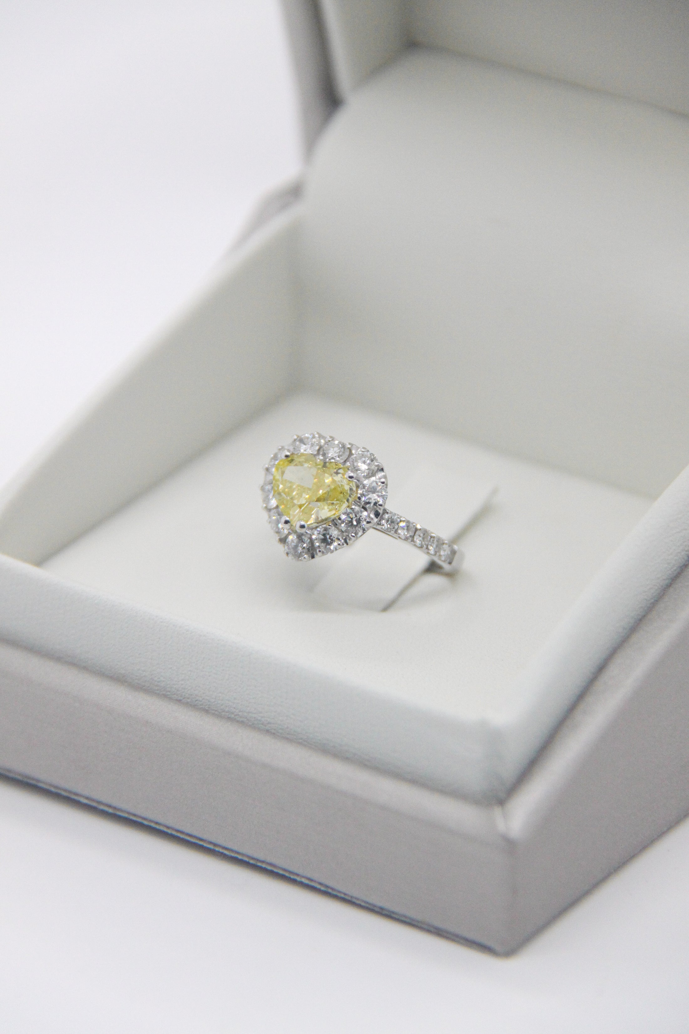 Fancy Yellow Diamond Ring