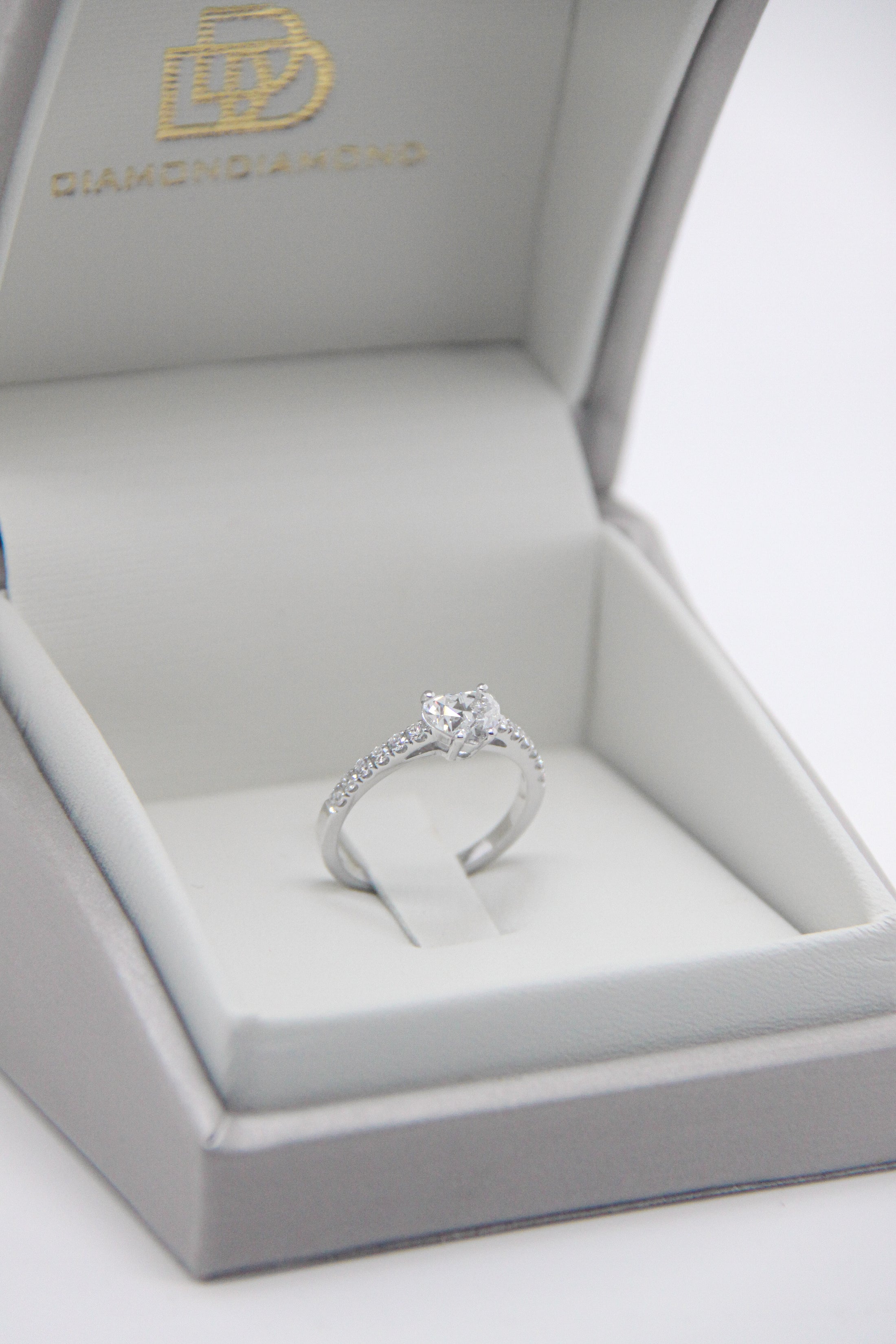 Heart Diamond Ring