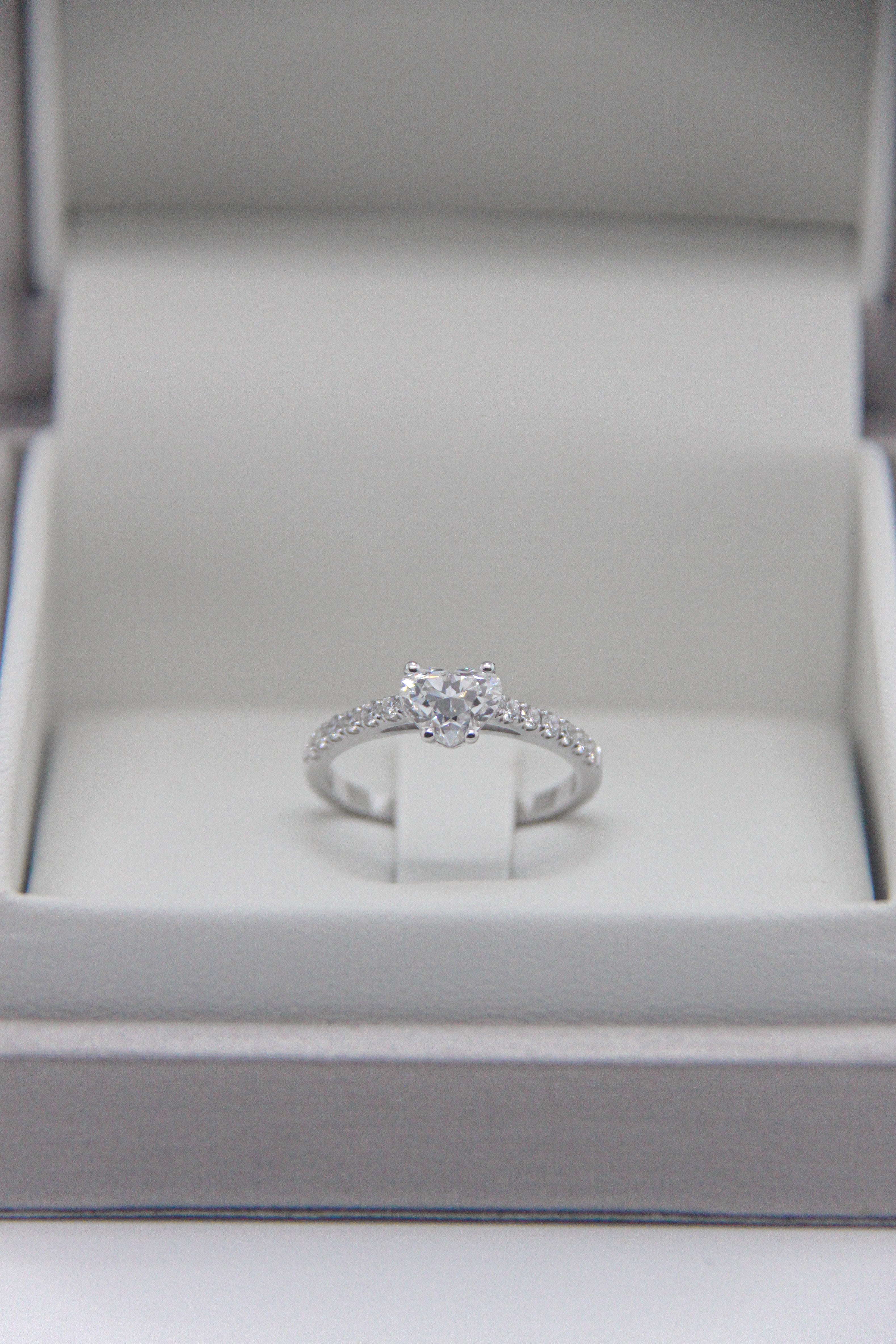 Heart Diamond Ring