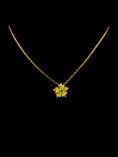 Load image into Gallery viewer, Liberty tsavorite necklace (yellow gold)
