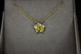 Load image into Gallery viewer, Liberty tsavorite necklace (yellow gold)
