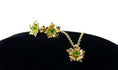 Load image into Gallery viewer, Liberty tsavorite earrings (yellow gold)
