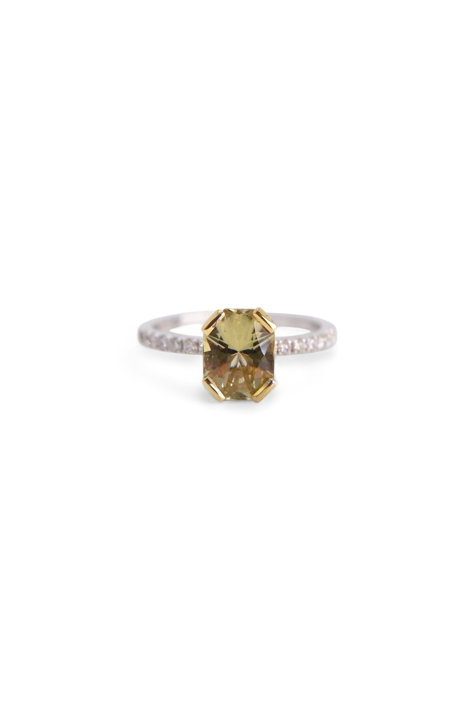 Anello con Eliodoro 1,15 ct