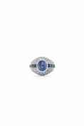 Load image into Gallery viewer, Trombino Ring with Sapphire
