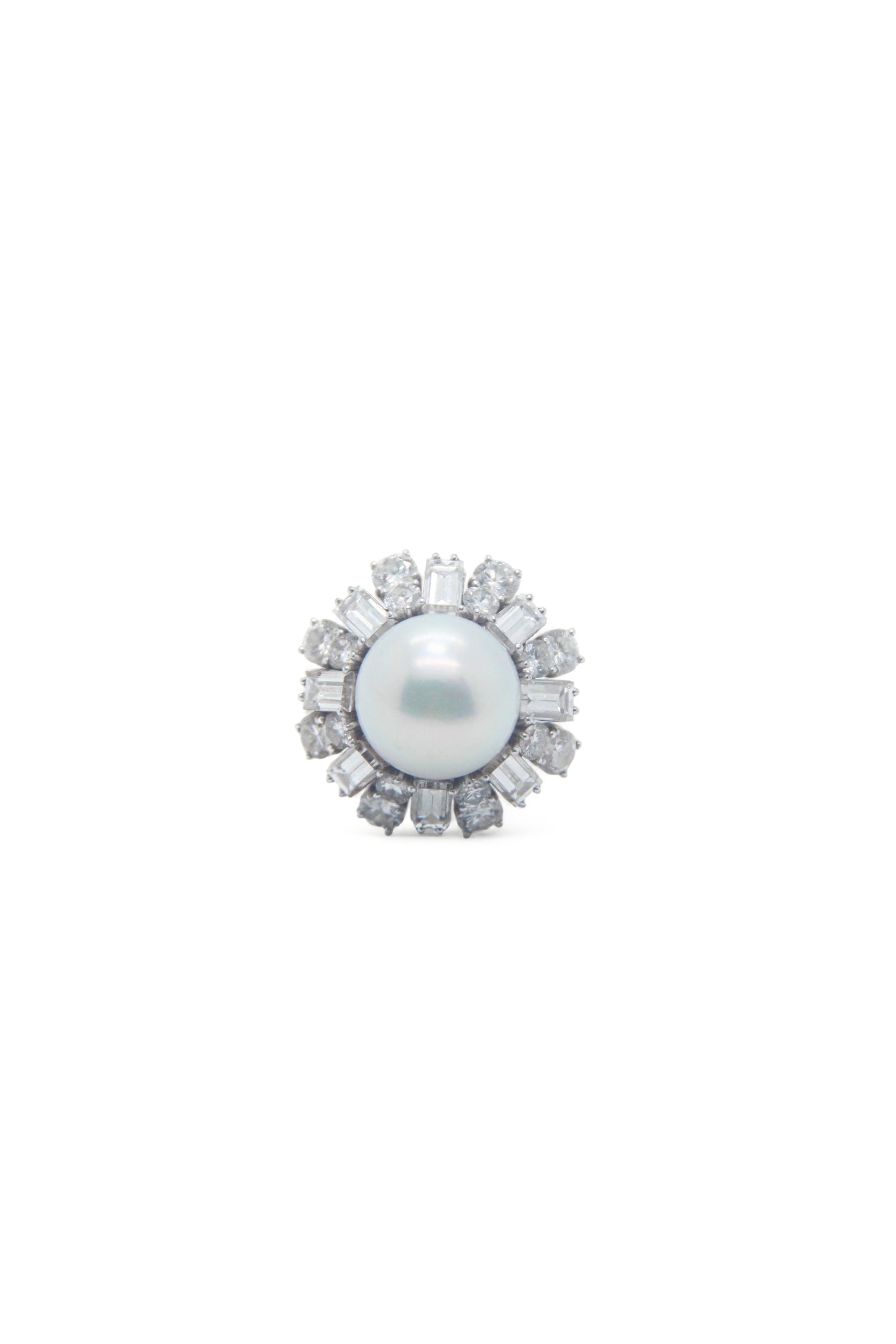 Pearl and Diamond Ring