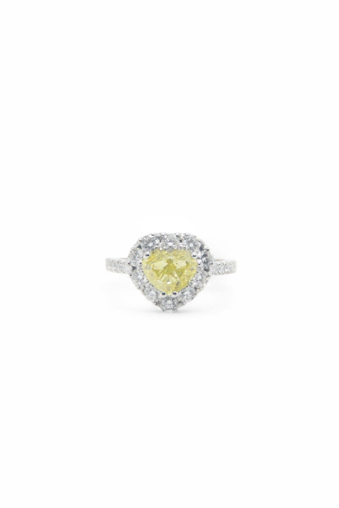 Fancy Yellow Diamond Ring