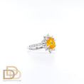 Load image into Gallery viewer, Ring with Yellow Sapphire
